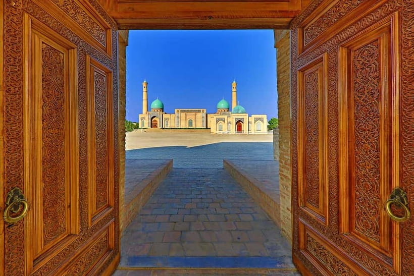 9 Days Private Guided Tour to Uzbekistan - Bukhara day 4: Lyab-i Hauz to Poi Kalyan, where squares set the tempo