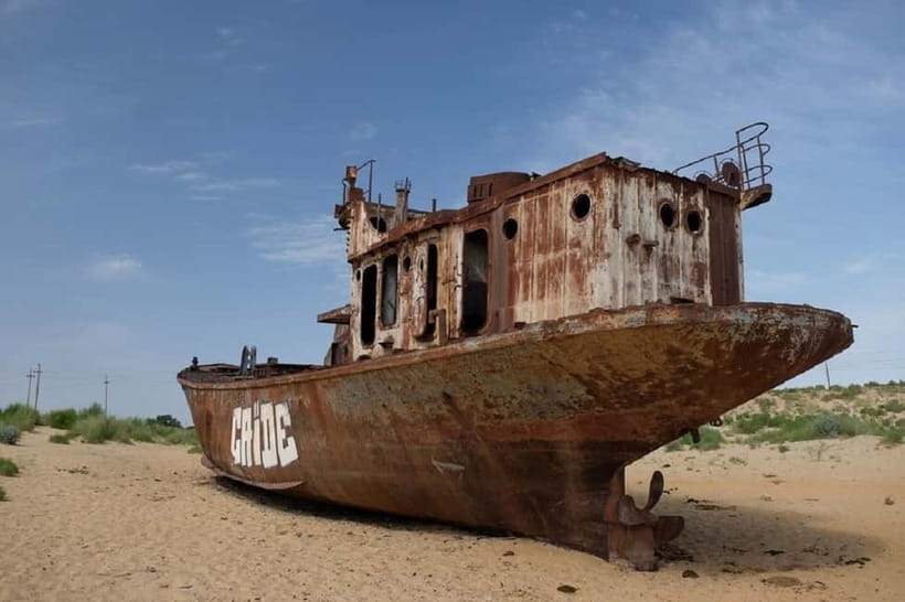 Aral Sea Tour from Nukus 1 night / 2 days - Yurt camp night: campfire, salt shower, and stars