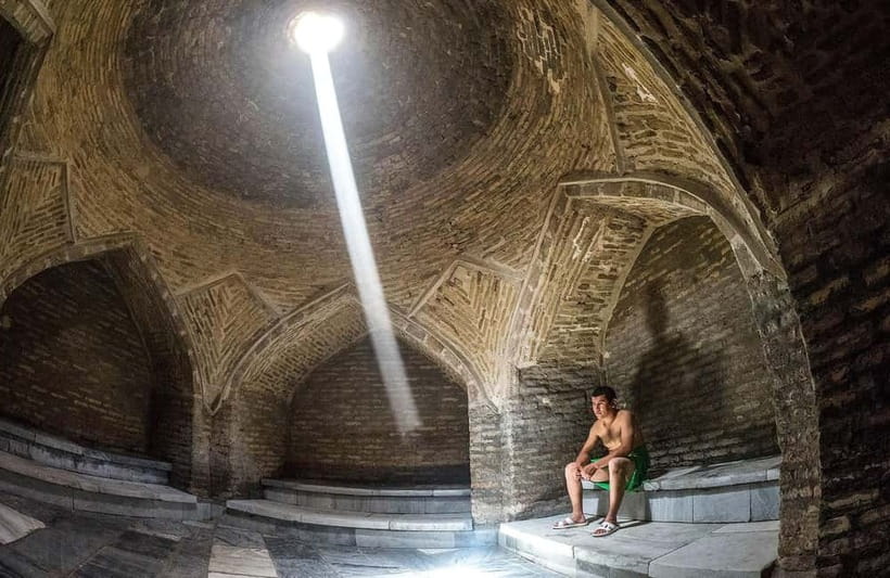 Bukhara Traditional Men's Hammam / Bath XVI Century - Finding the Meeting Point Near Toki Telpakfurush Trading Dome