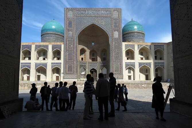 Bukhara Walking Tour - Ulugbek and Abdulaziz-Khan madrasas: school buildings with swagger