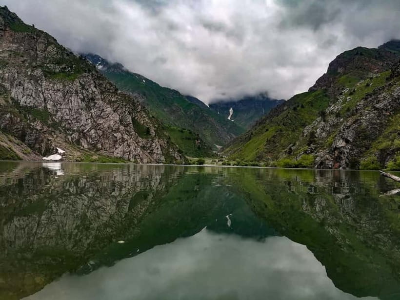 Jade Lake Tour from Tashkent - Big Jade Lake: views, the natural dam story, and cold-water reality