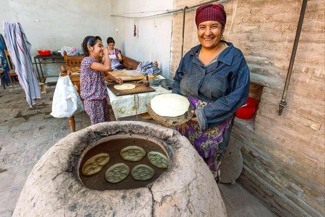 Master Class - Uzbek Bread (Khiva) - Tea House Mirza Boshi Meeting Point and Private Group Comfort