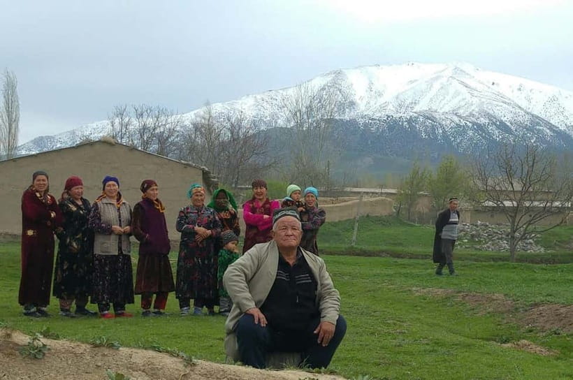Samarkand: Uloq-Kopkari (Buzkashi) Game Day Tour - Registan Square after the game: when your eyes need a breather