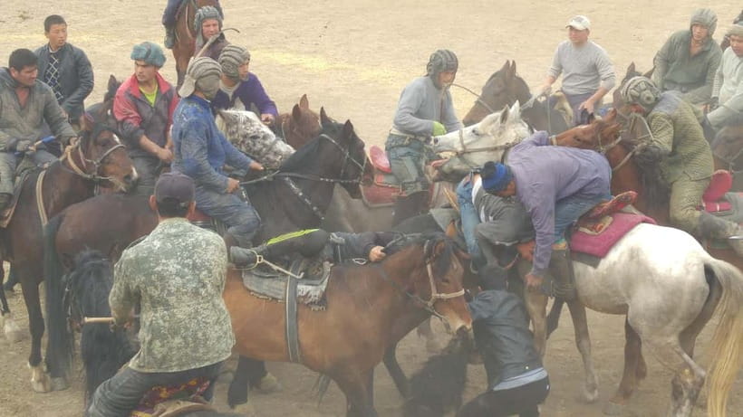 Samarkand: Uloq-Kopkari (Buzkashi) Game Day Tour - Getting picked up in Samarkand and settling into arena mode