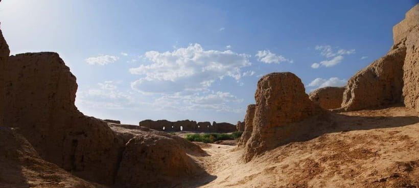 Tranfer Khiva - Bukhara via Ancient Fortresses - Ayazkala Severe Frost Fortress: remote, protected, and built for raids